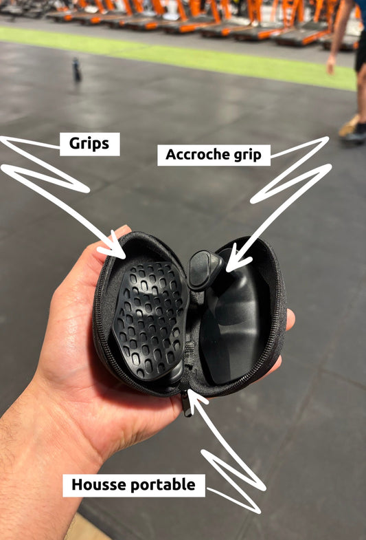Pack Grip sportif (Grip sportif + housse portable)